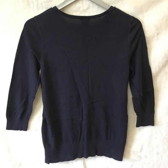 Ann Taylor Navy Lightweight Sweater - Picture 4 of 10
